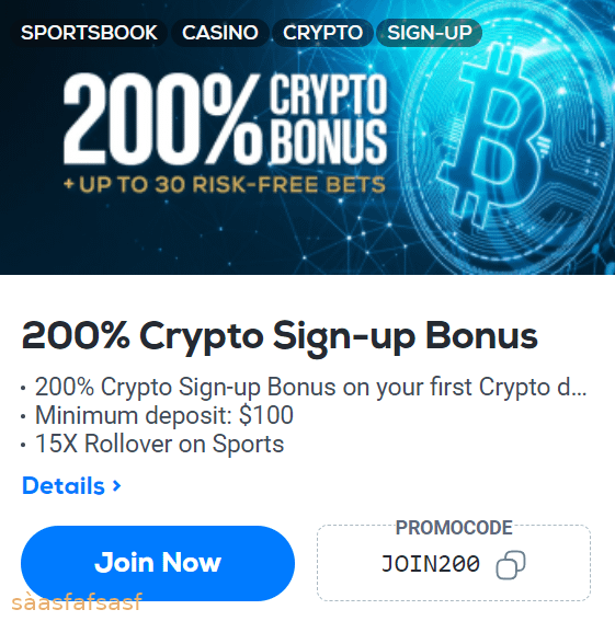 Betus Promotion Example