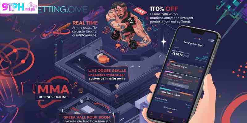 advantages of MMA betting online including live odds and mobile access