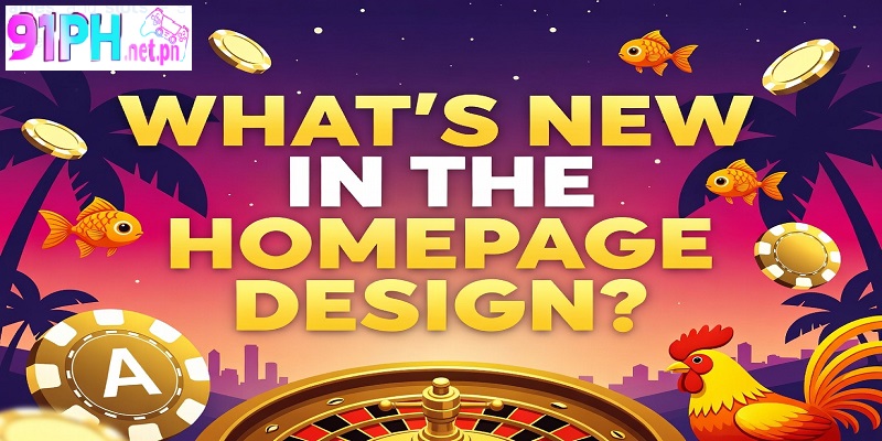 What’s New in the Homepage Design