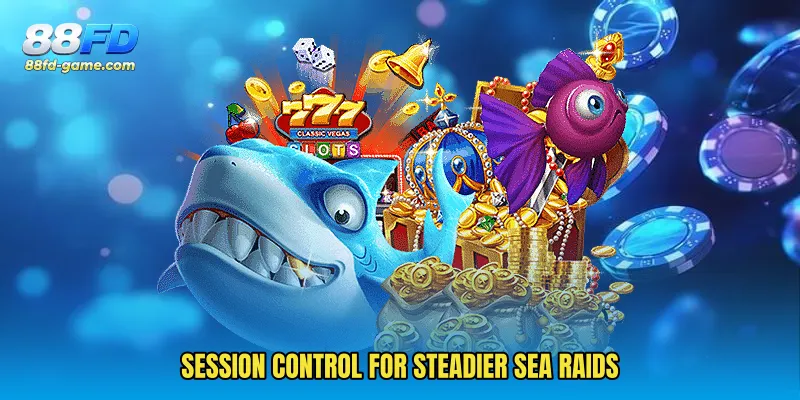 Session control for steadier sea raids